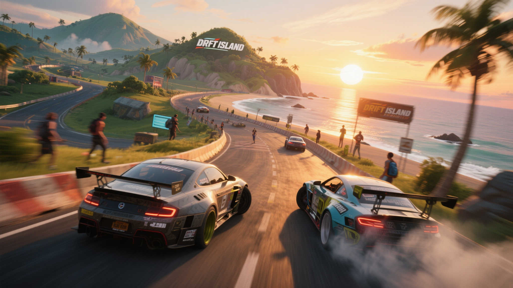 在《DRIFT ISLAND》中，开放世